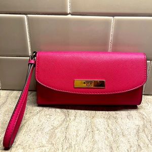 Hot Pink Wristlet/Wallet
